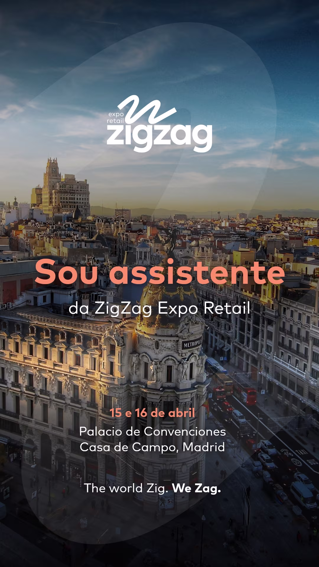 Crachá de participante